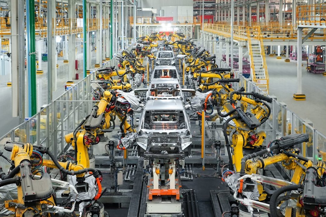 BYD Produktionslinie