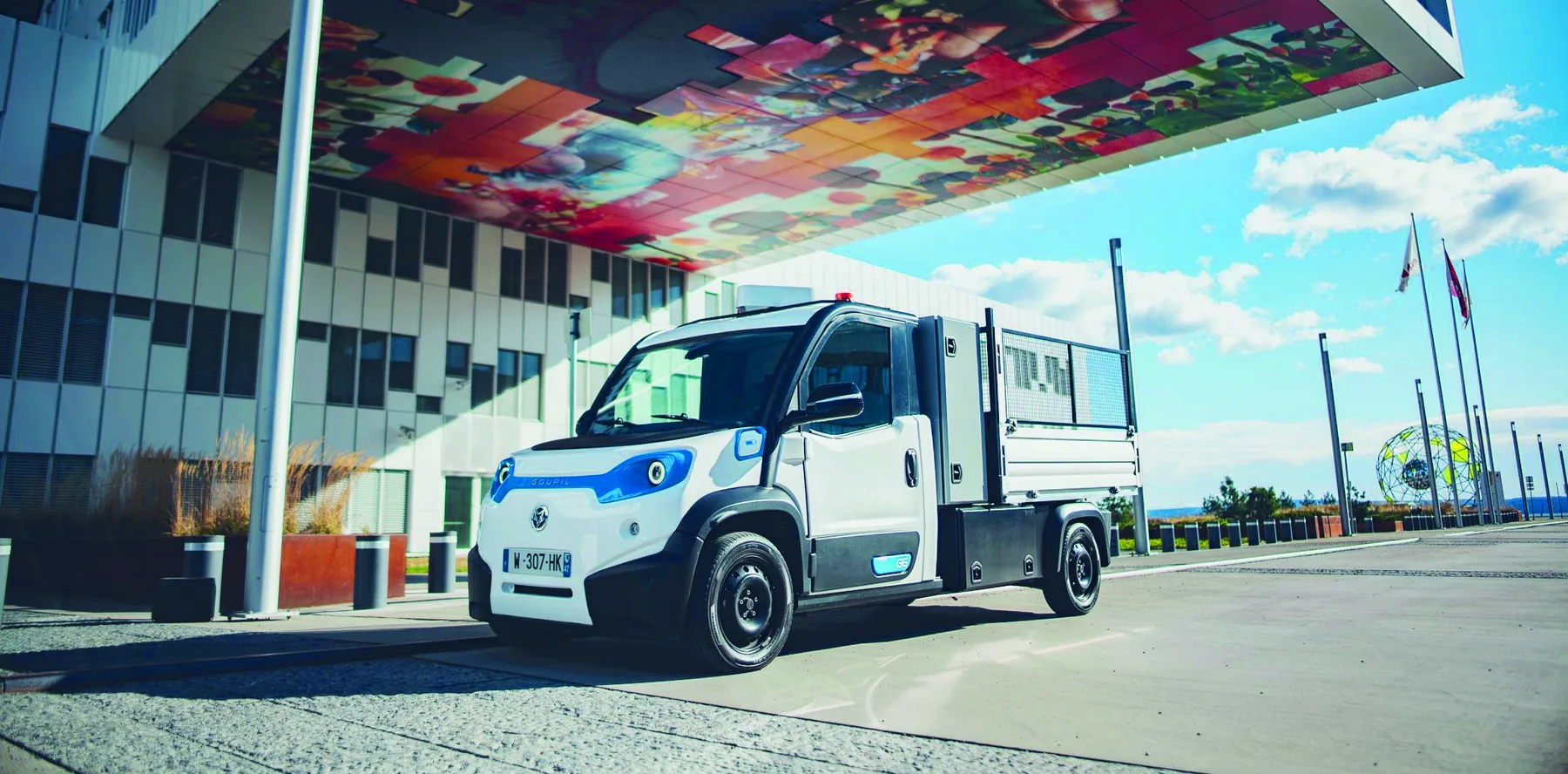 Goupil G6 mit Kipperaufbau