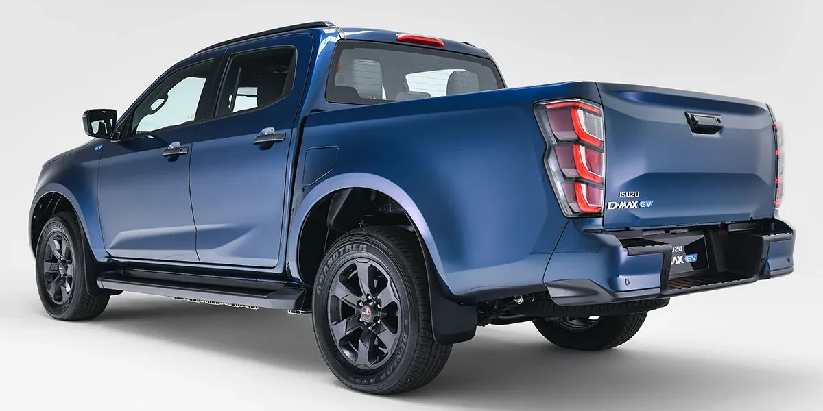 Isuzu D-Max EV, Heckansicht
